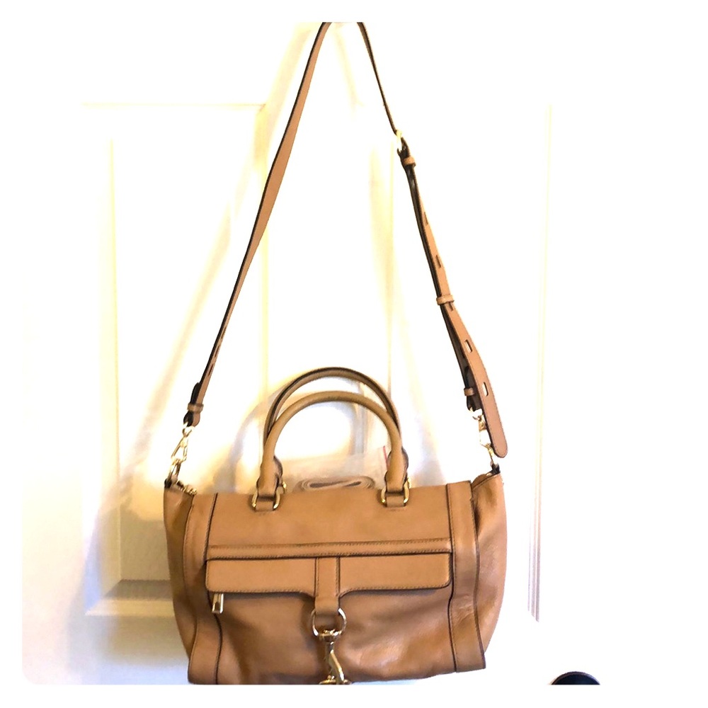 Rebecca Minkoff shoulder and top handle bag.